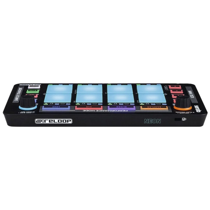 Reloop 17 0008 Neon Pad Kontrolcü | Serato DJ İçin Örnekleyici ve Efekt Tetikleyici